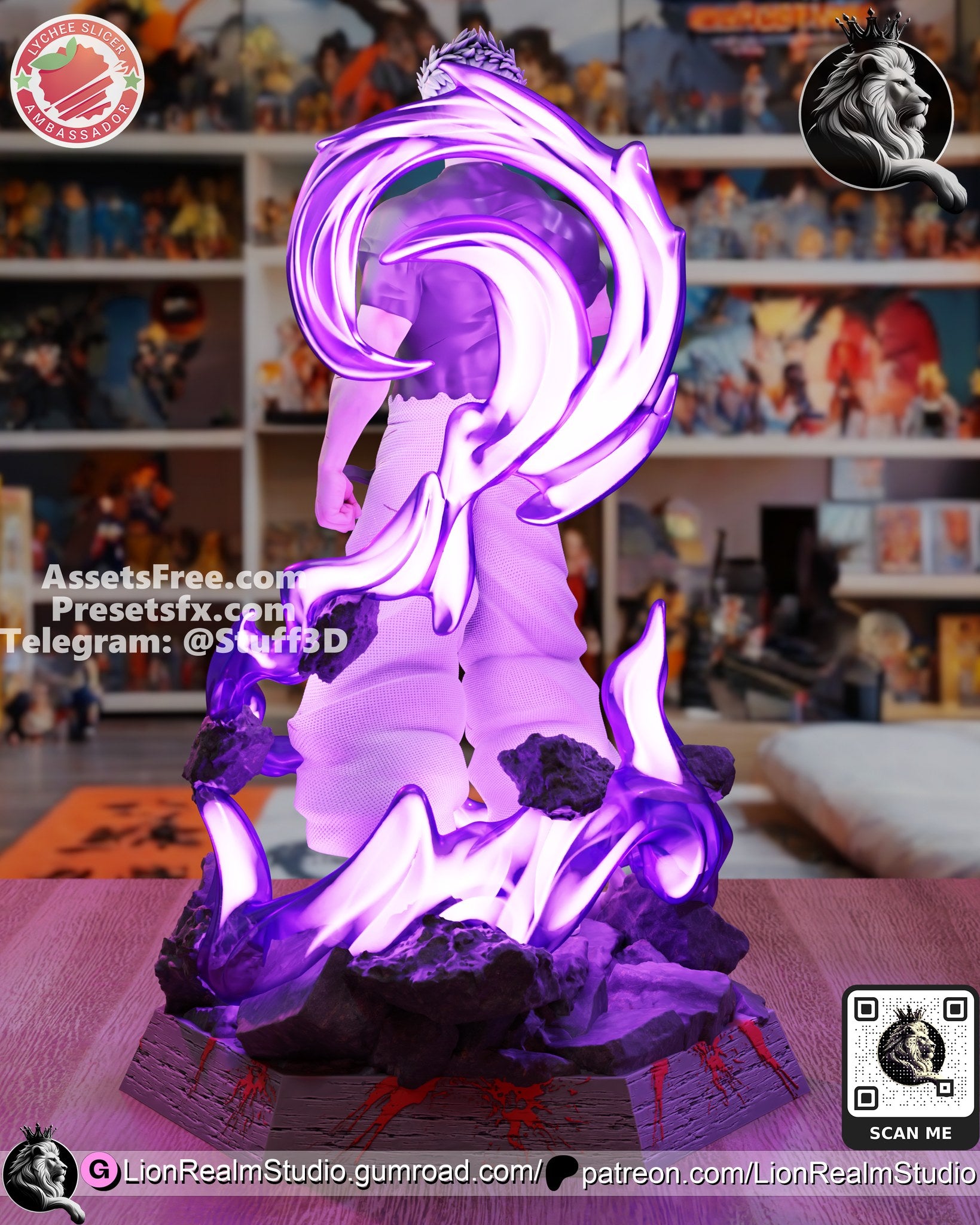 gojo jujutsu kaisen lionrealm studio satoro