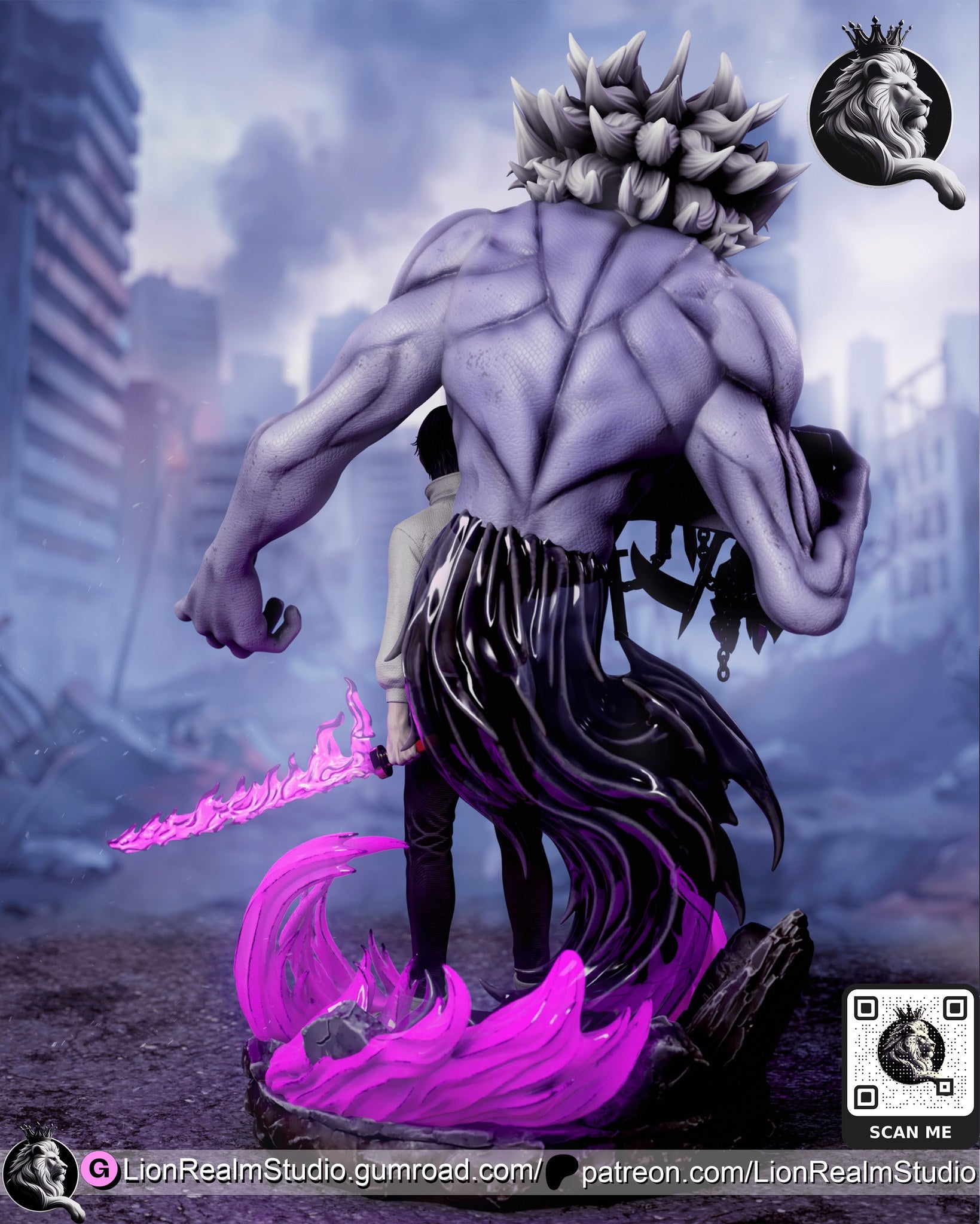 yuta okkotsu jujutsu kaisen lionrealmstudio