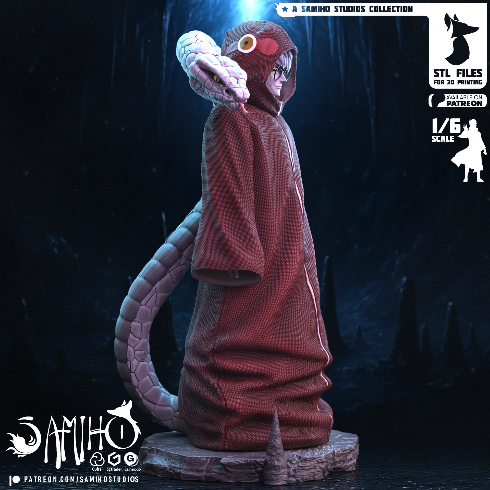 kabuto yakushi naruto samiho studios edo tensei