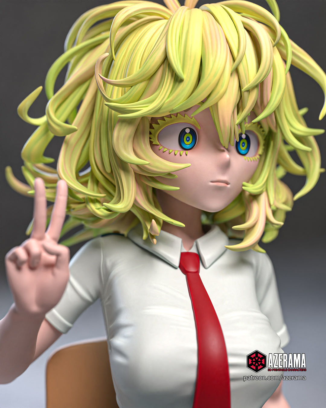 Toru Hagakure (My Hero Academia) resin figure by Azerama — studio render 1