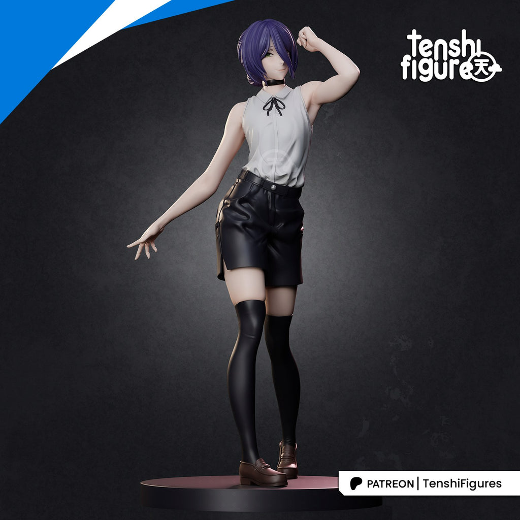 Reze (Chainsaw Man) resin figure by Tenshi Figures — studio render 2