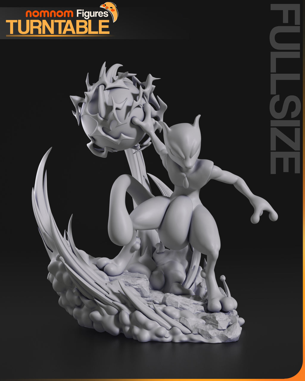 Mewtwo — studio render 5