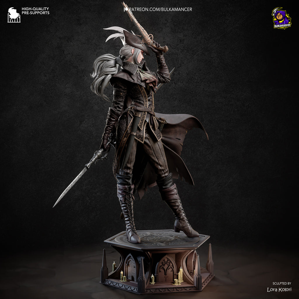Lady Maria (Bloodborne) resin figure by Bulkamancer — studio render 3