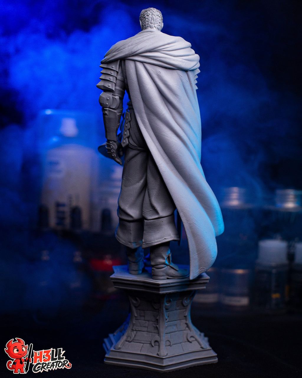 Guts and Casca (Berserk) resin figure by h3LLcreator — studio render 12