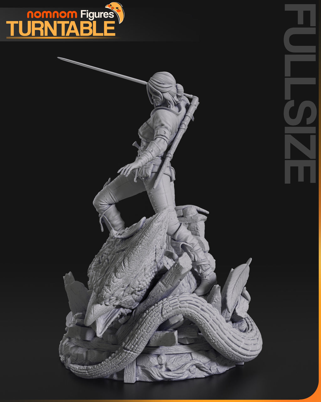 Ciri — studio render 5