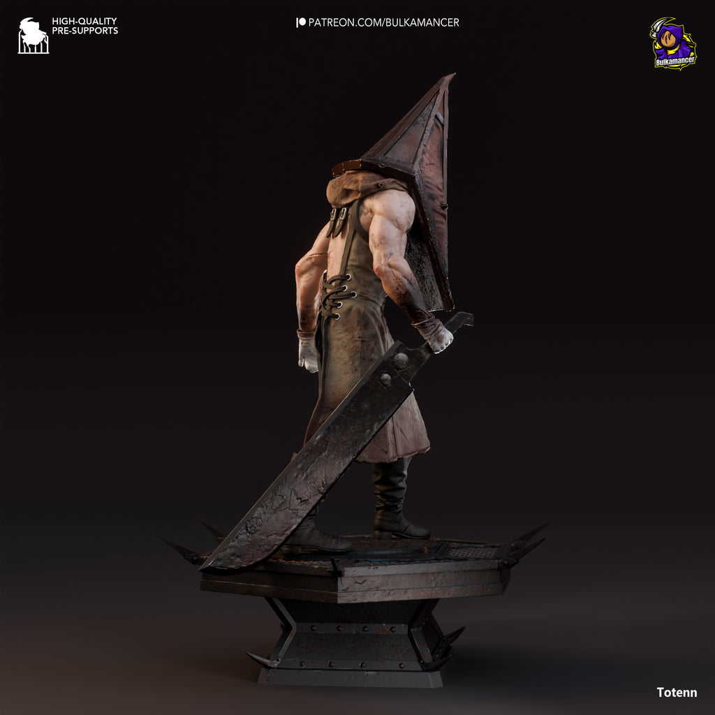 Pyramid Head (Silent Hill) resin figure by Bulkamancer — studio render 4
