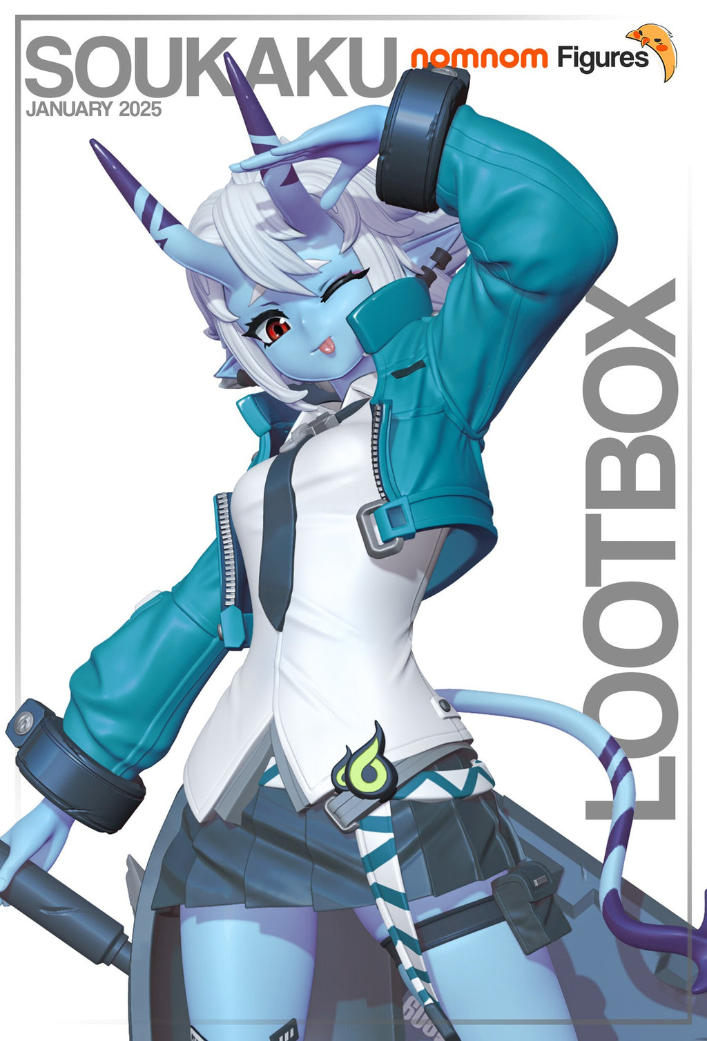 Soukaku Zenless Zone Zero resin figure by NomNom Figures — studio preview 1