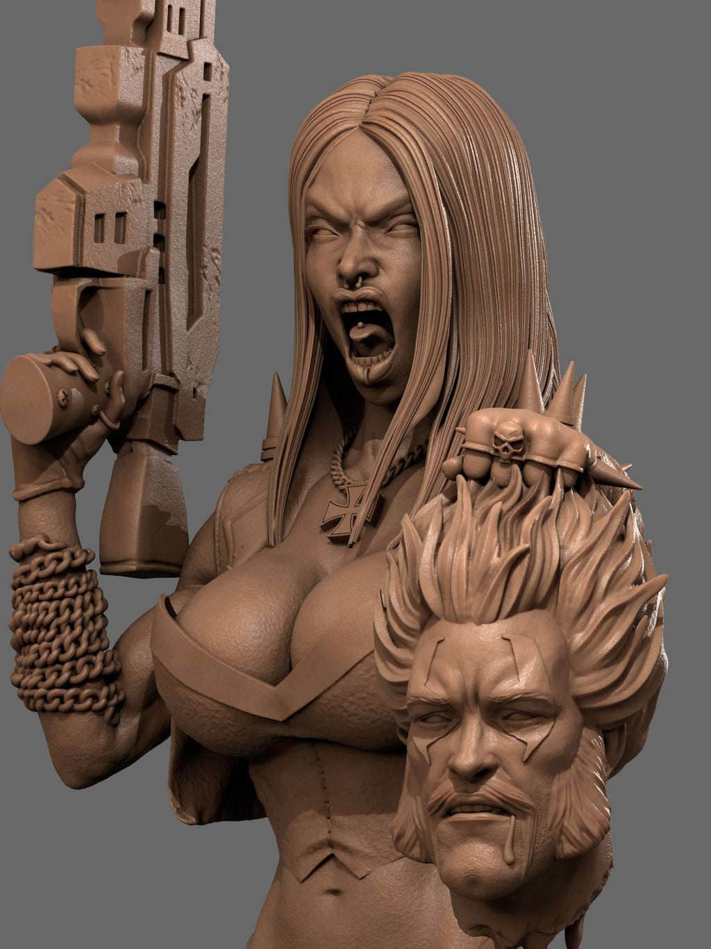 Lady Lobo — studio render 3