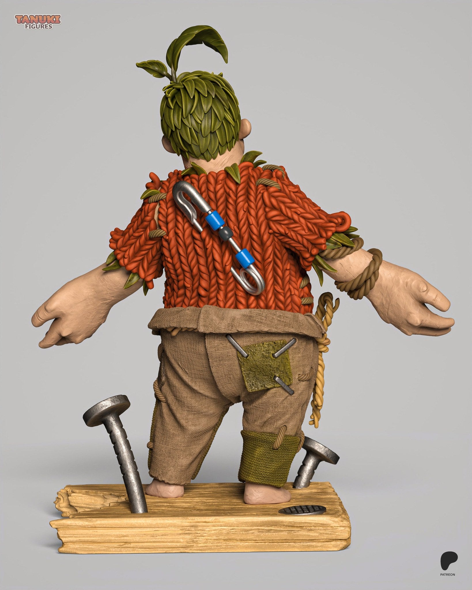Cody (It Takes Two) resin figure by Tanuki Figures — studio render 2