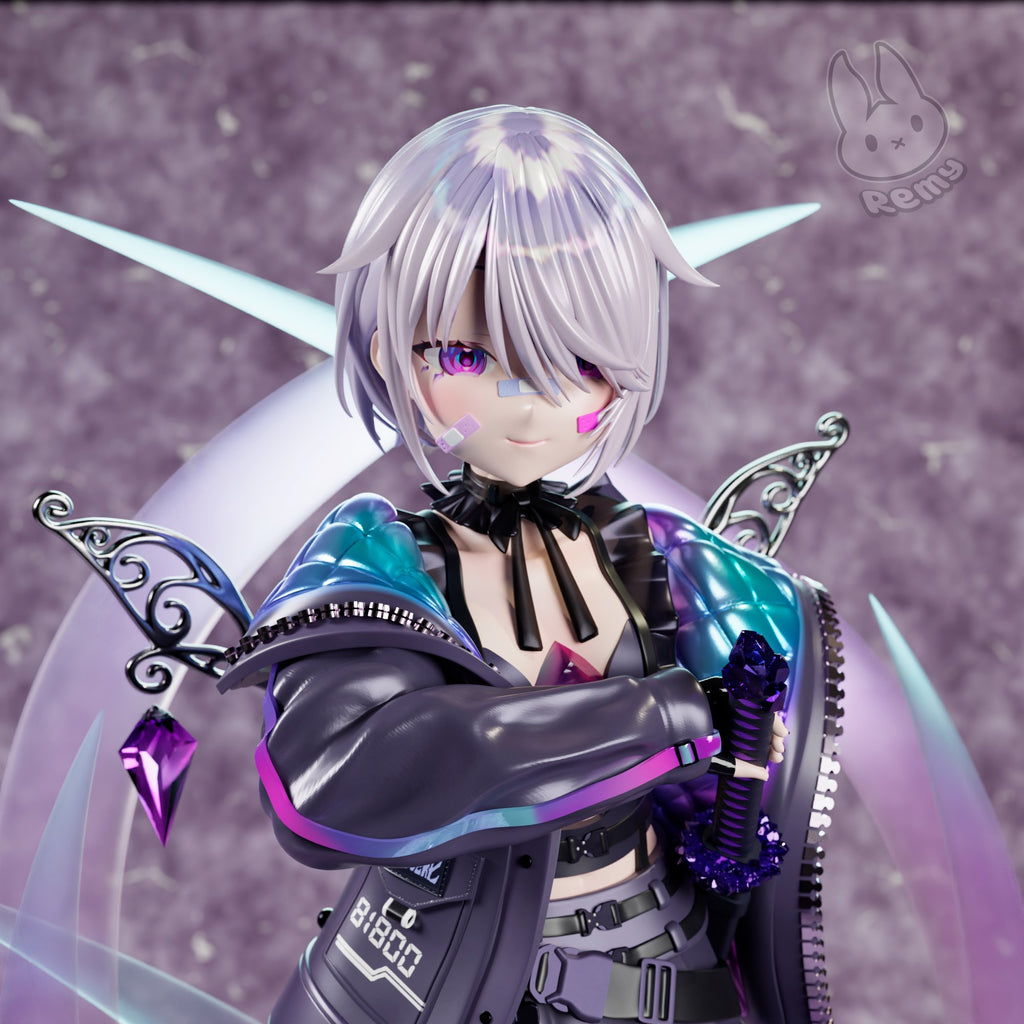 Koseki Bijou (Hololive) resin figure by RemyJF — studio render 2
