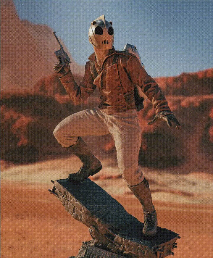 The Rocketeer (The Rocketeer) resin figure by CA 3D Studios — studio render 8