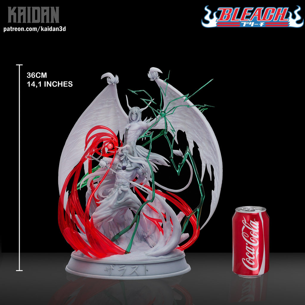Ichigo and Ulquiorra (Bleach) resin figure by Kaidan 3D — studio render 5