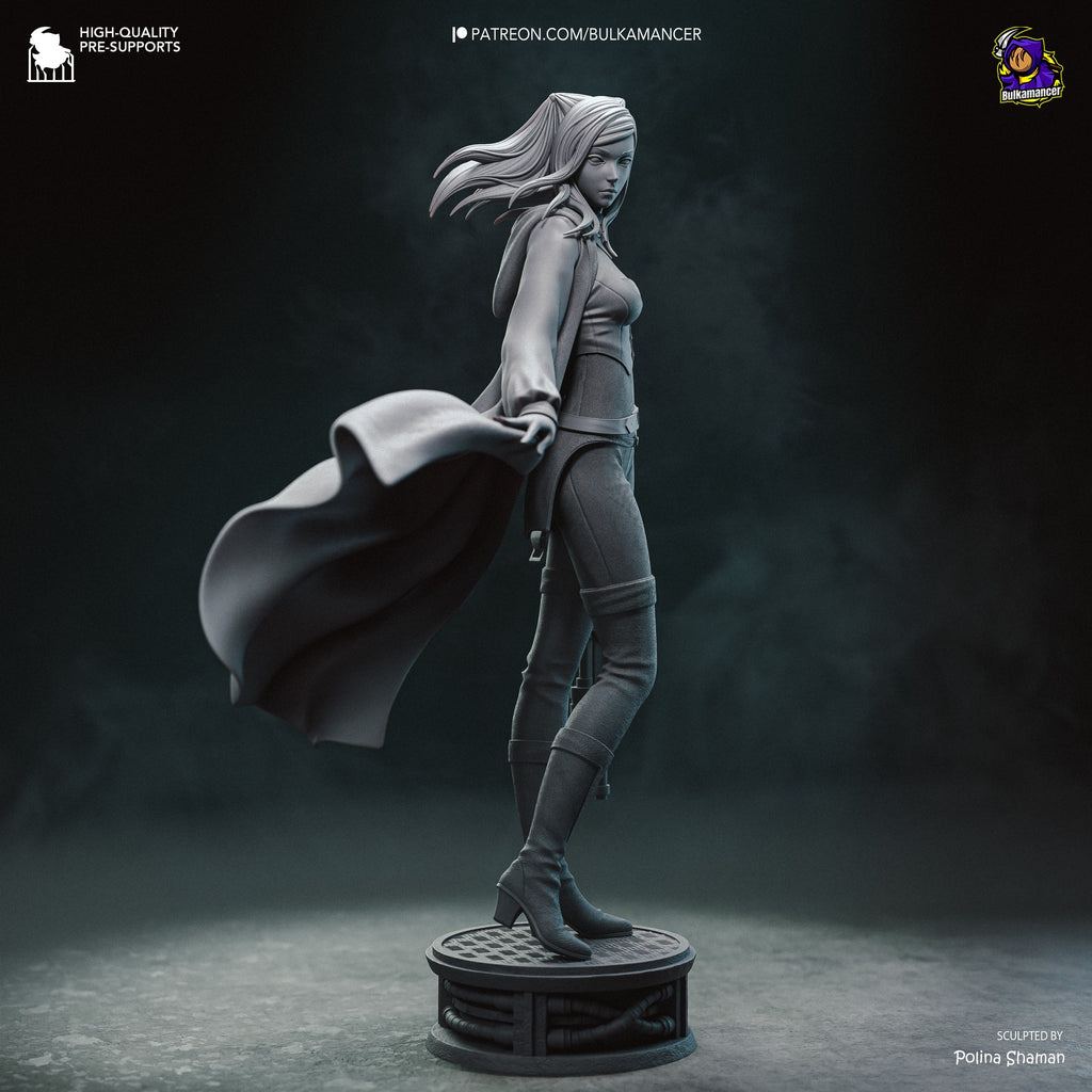 Re-L Mayer (Ergo Proxy) resin figure by Bulkamancer — studio render 15