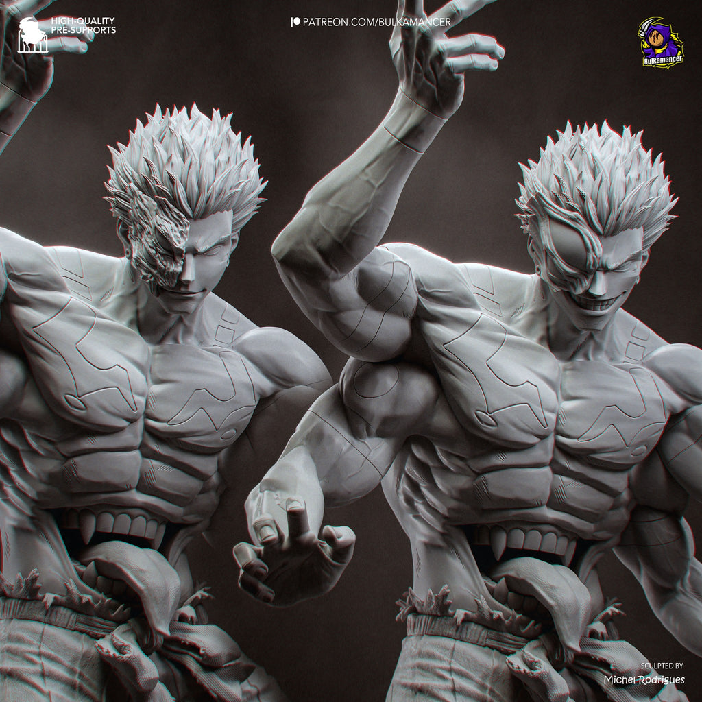 Ryomen Sukuna (Jujutsu Kaisen) resin figure by Bulkamancer — studio render 12