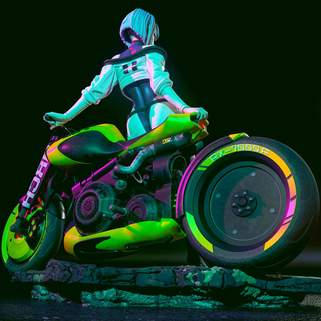 Lucy Kushinada — studio render 5