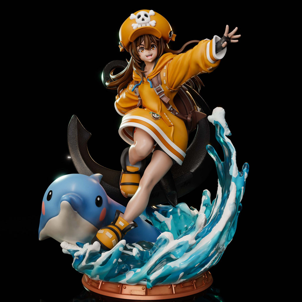 May (Guilty Gear) resin figure by Tenshi Figures — studio render 7