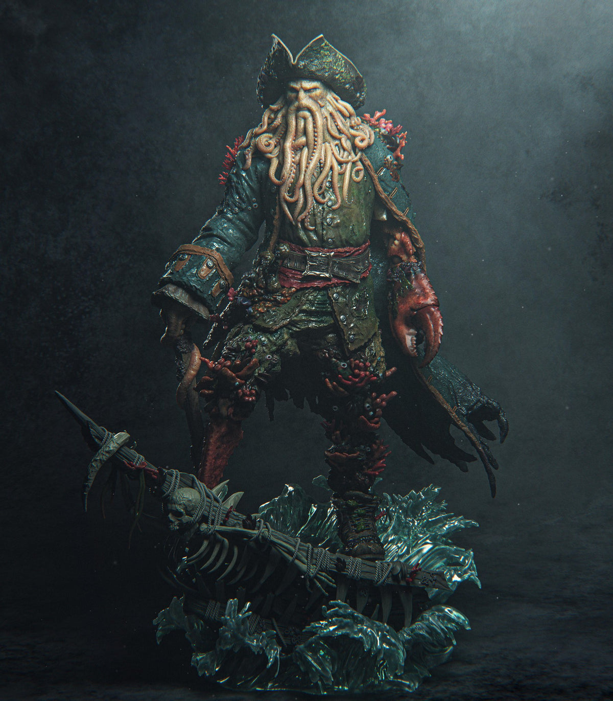 Davy Jones — studio render 3