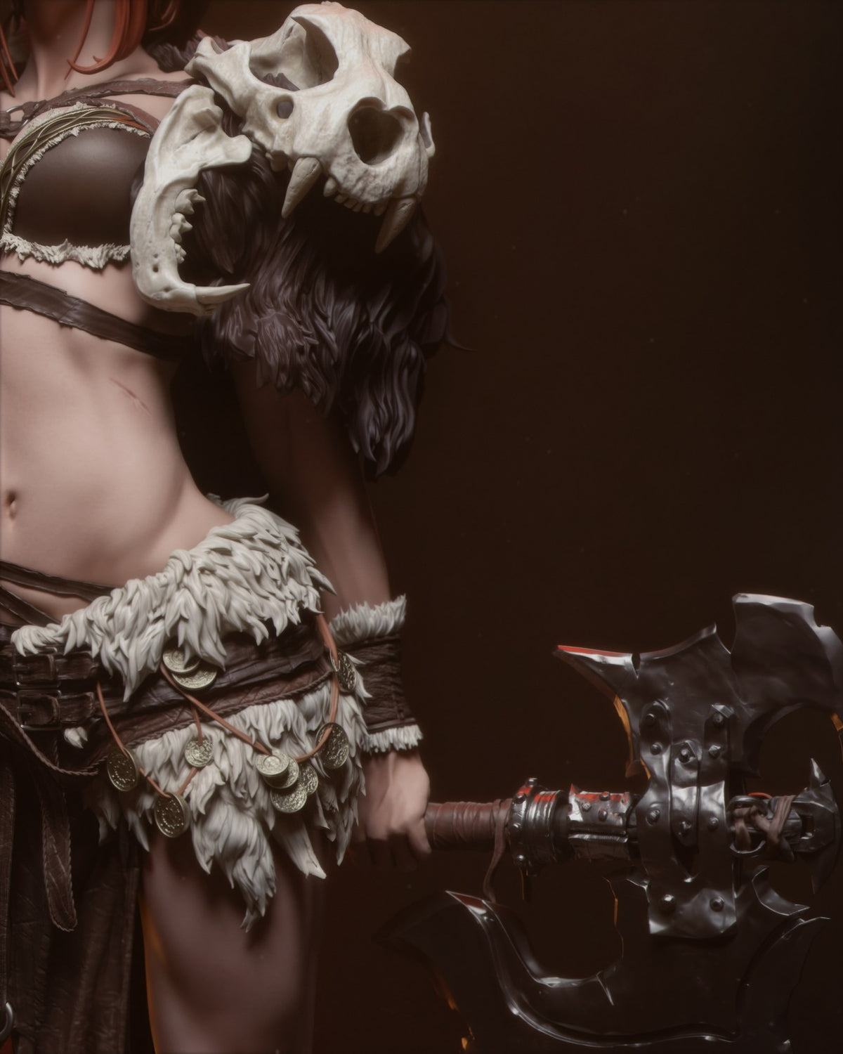 Barbarian Queen — studio render 2