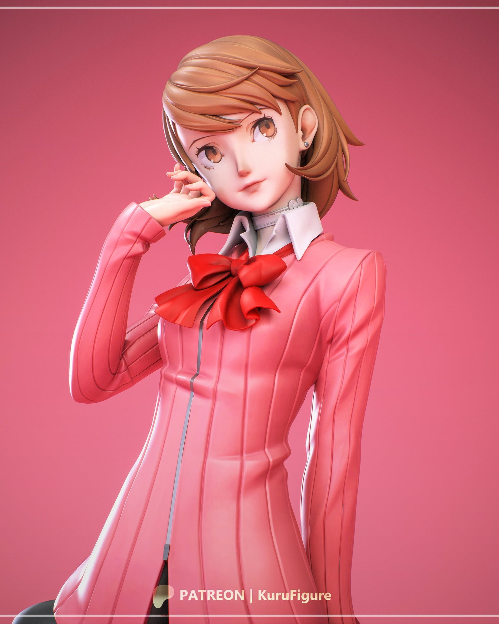 Yukari Takeba (Persona 3) resin figure by Kuru Figures — studio render 4