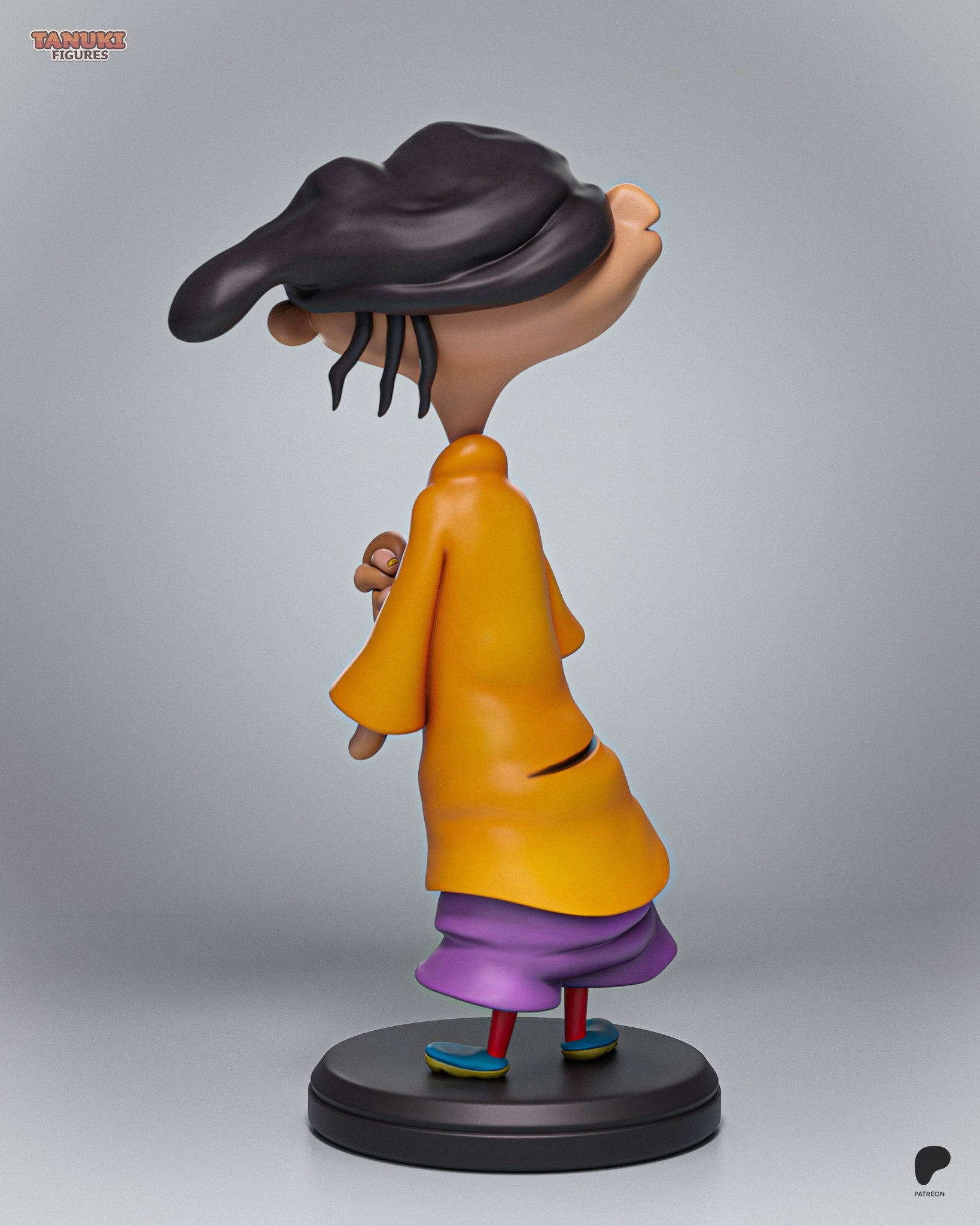 Edd (Double D) (Ed, Edd n Eddy) resin figure by Tanuki Figures — studio render 4
