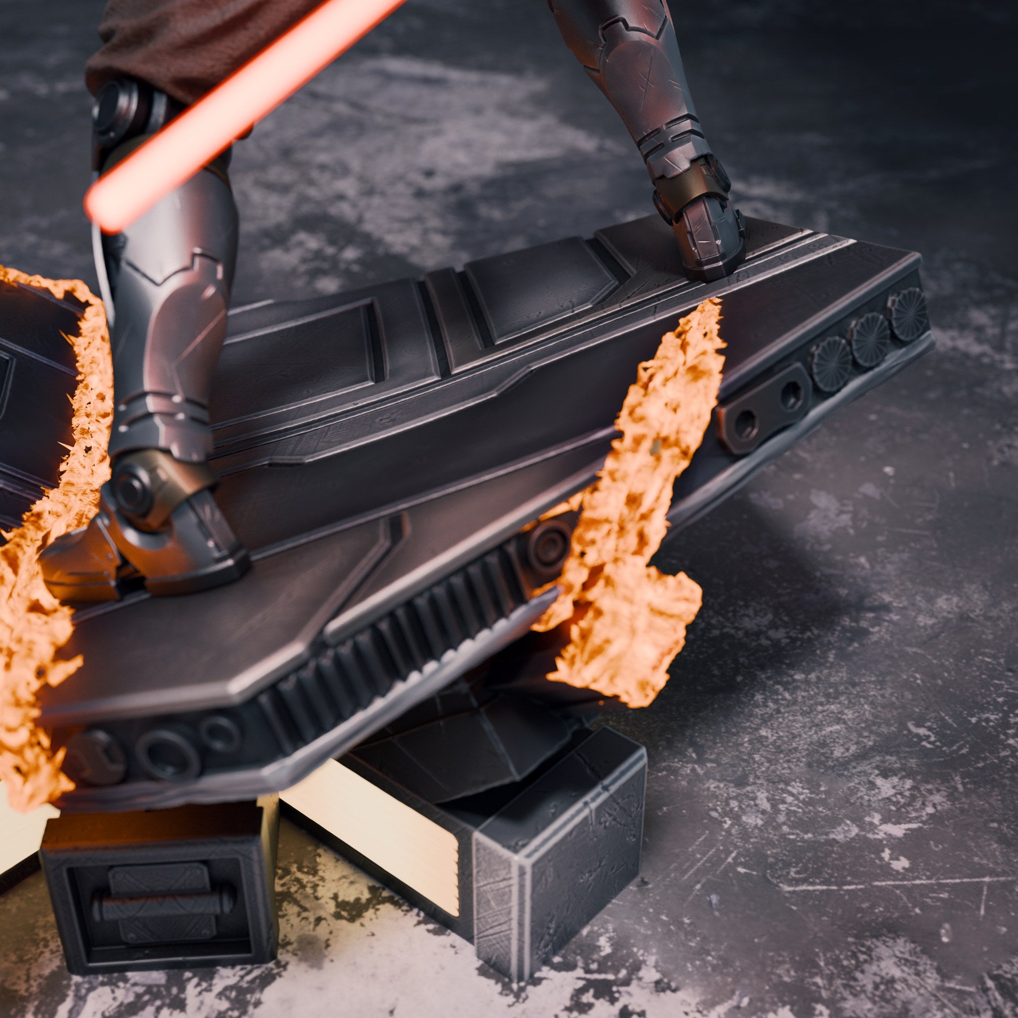 Ahsoka Tano and Darth Maul — studio render 7