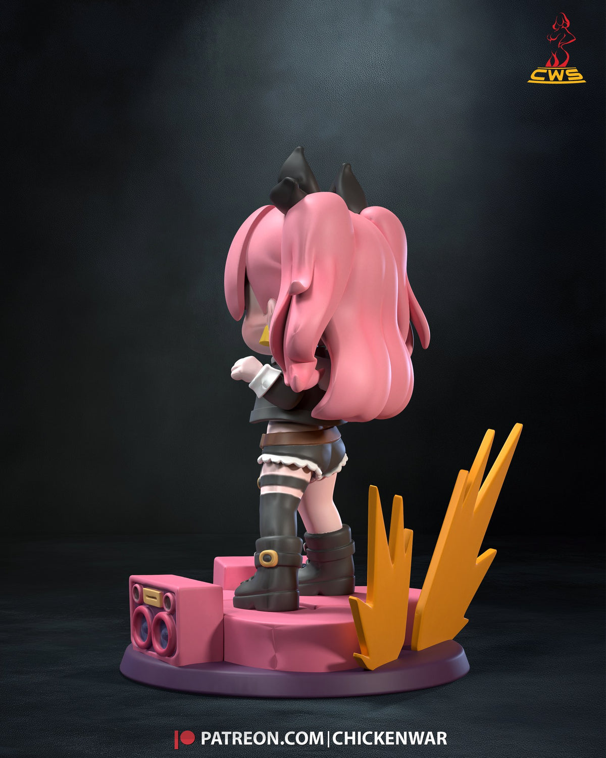 Nicole Demara (Zenless Zone Zero) resin figure by CW Studio — studio render 4