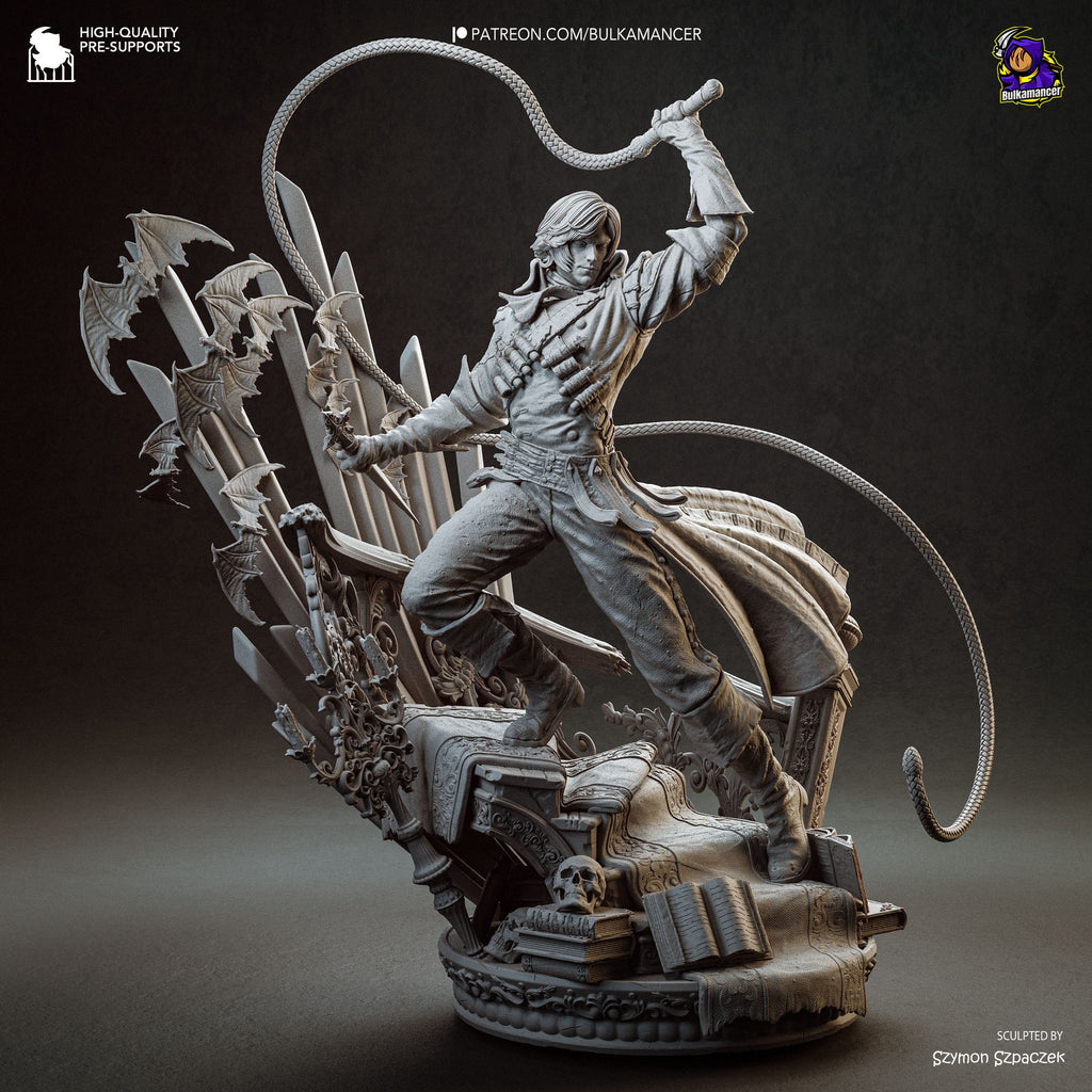 Richter Belmont (Castlevania) resin figure by Bulkamancer — studio render 11