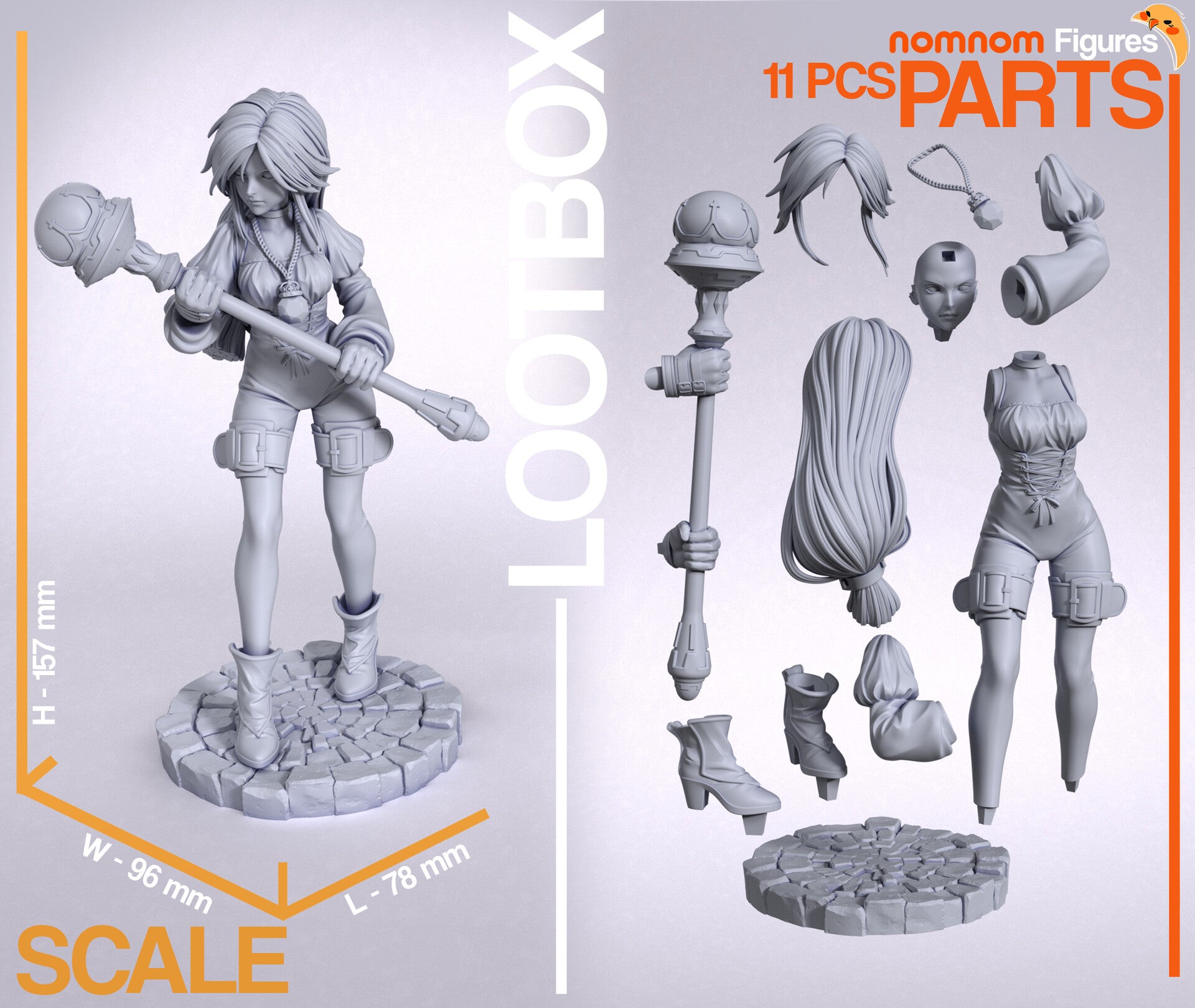 Garnet Til Alexandros XVII — studio render 2