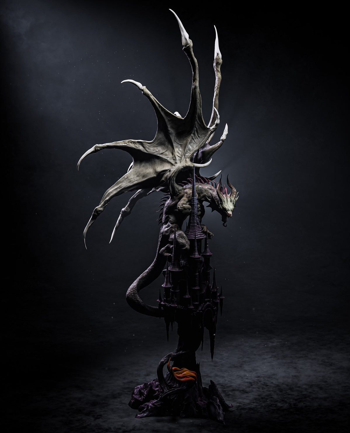 Mysterious Dragon _Original Characters resin figure by CA 3D Studios — studio preview 2
