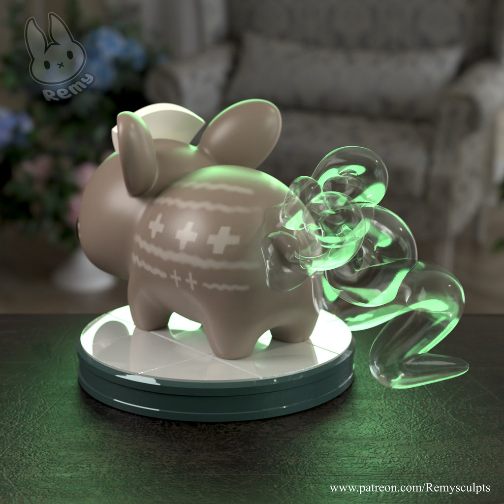 Nimi Nightmare (VTubers) resin figure by RemyJF — studio render 5