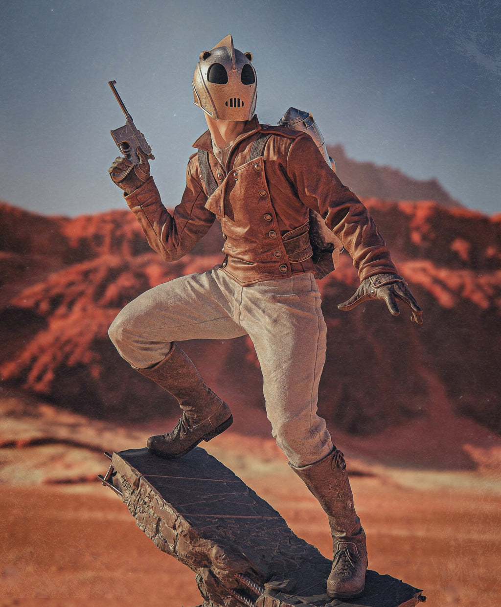 The Rocketeer (The Rocketeer) resin figure by CA 3D Studios — studio render 2