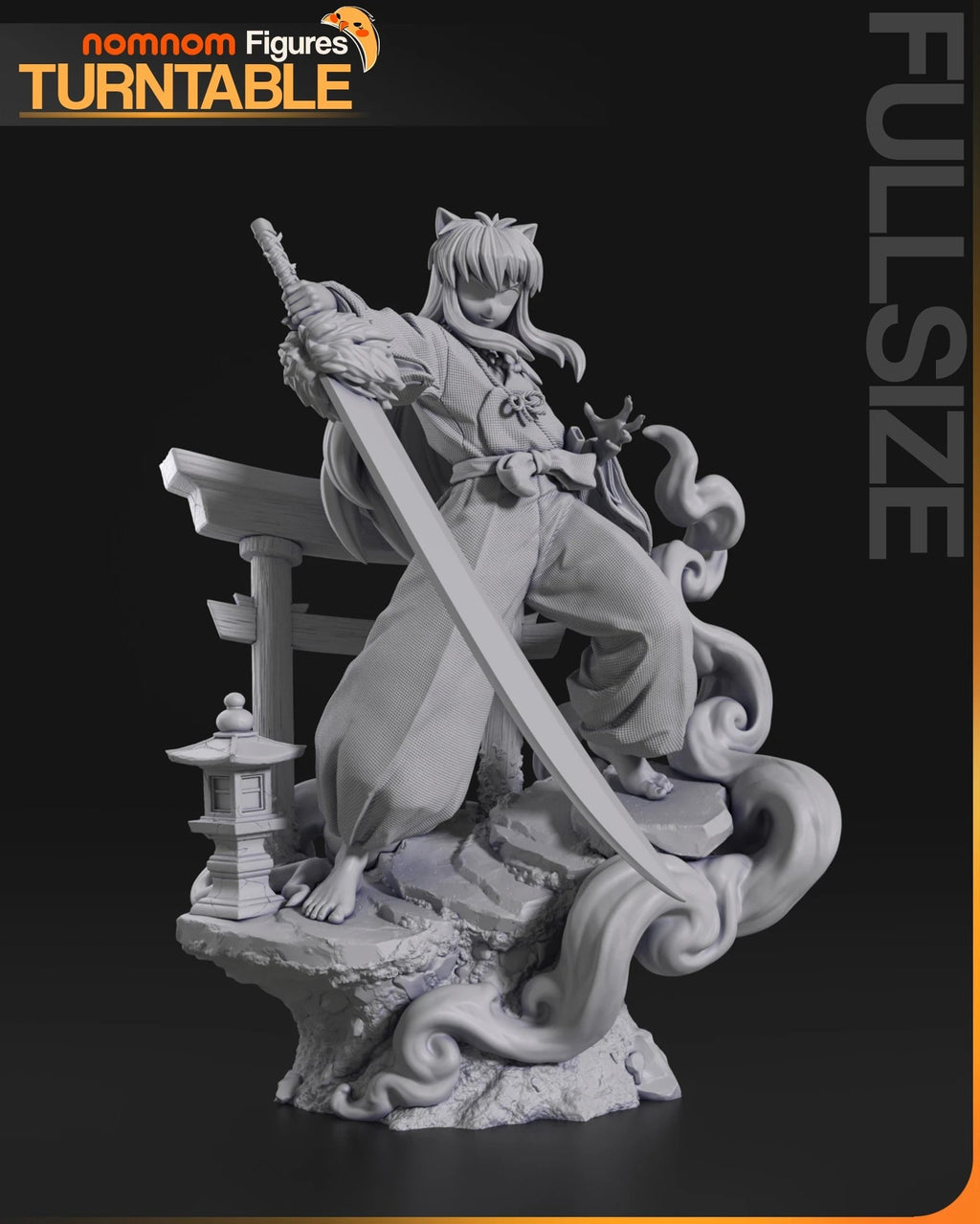 Inuyasha — studio render 9