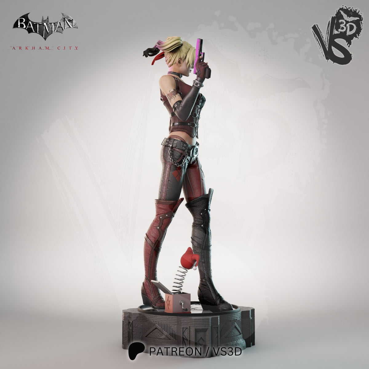 harley quinn dc vs3d arkham