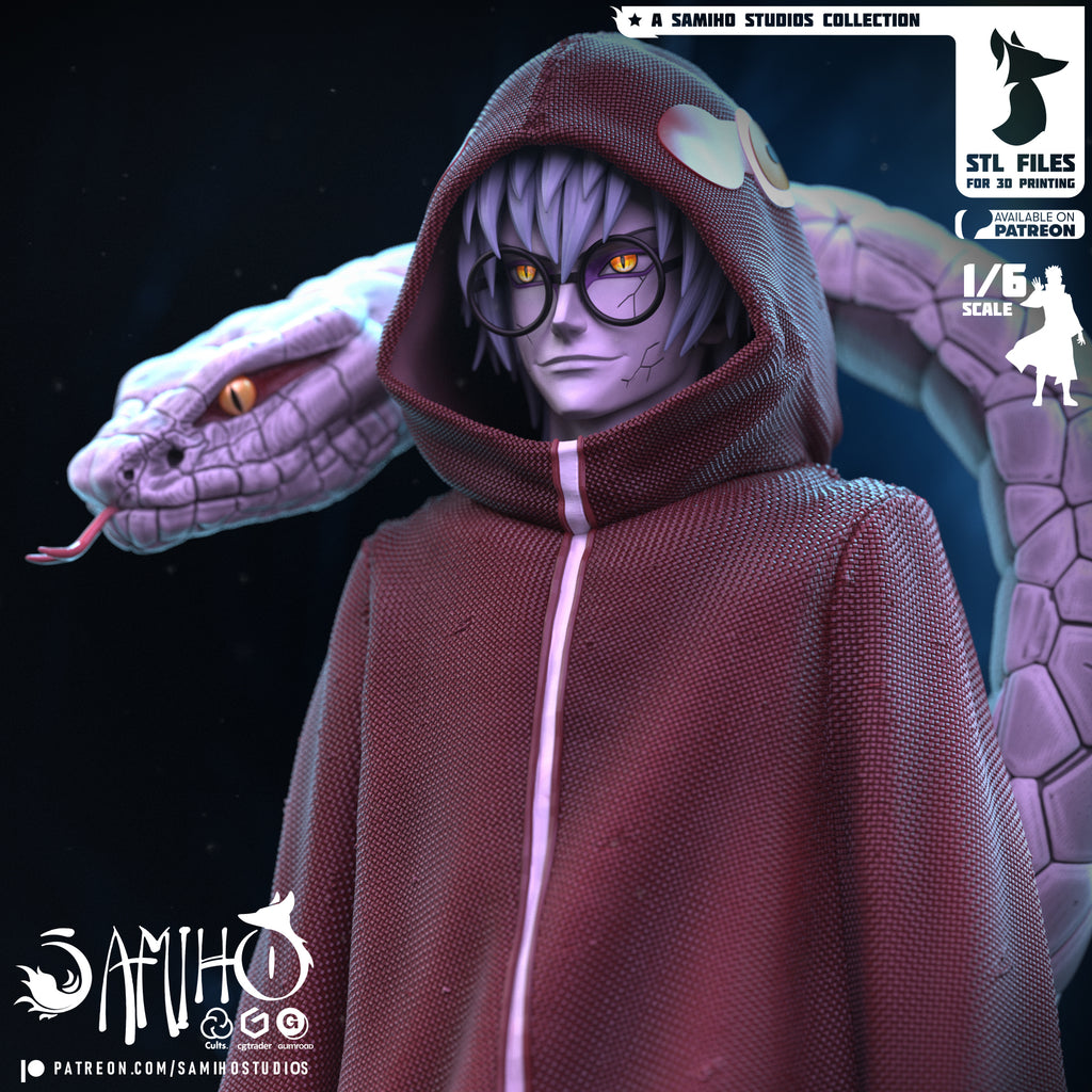 kabuto yakushi naruto samiho studios edo tensei