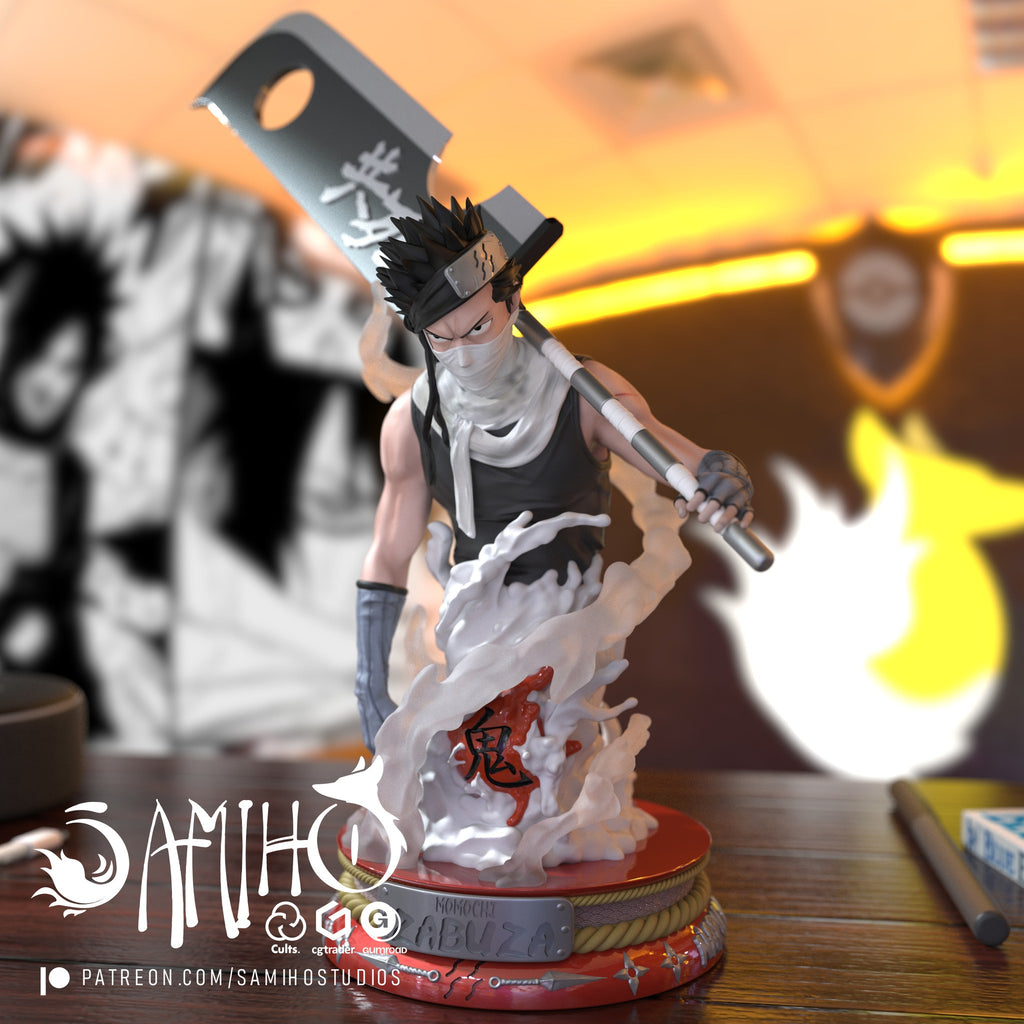 zabuza momochi naruto samiho studios of the hidden mist