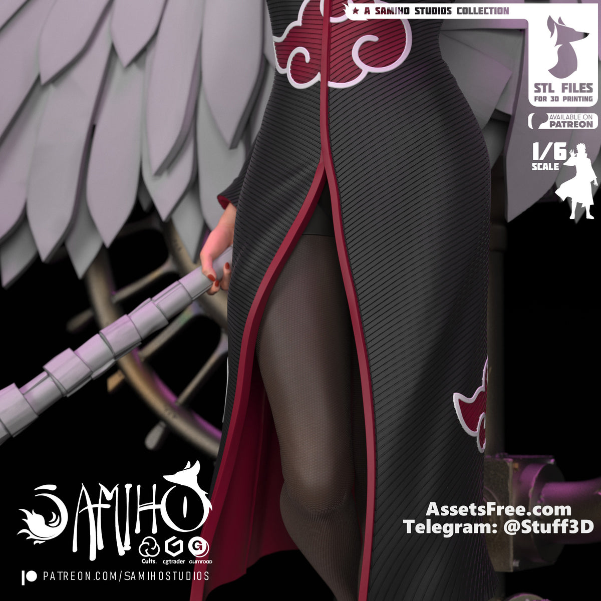 konan naruto samiho studios