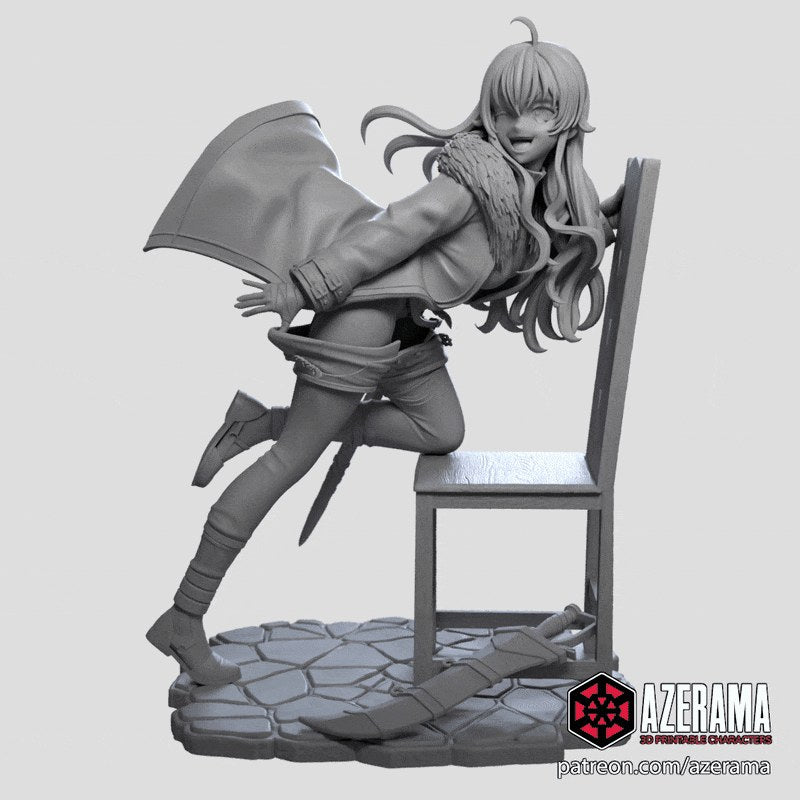 Eris Boreas Greyrat (Mushoku Tensei) resin figure by Azerama — studio render 6