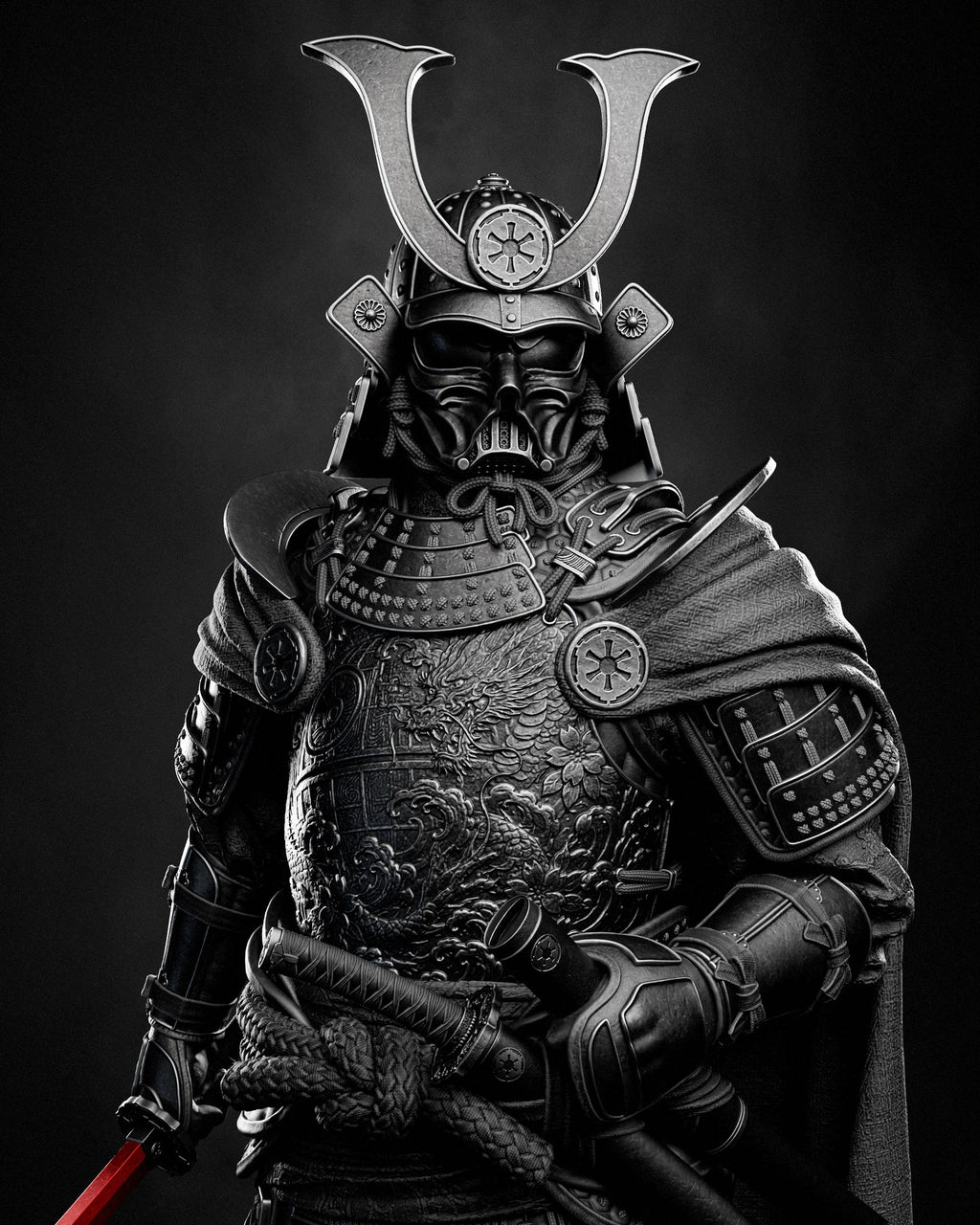 Darth Vader — studio render 1
