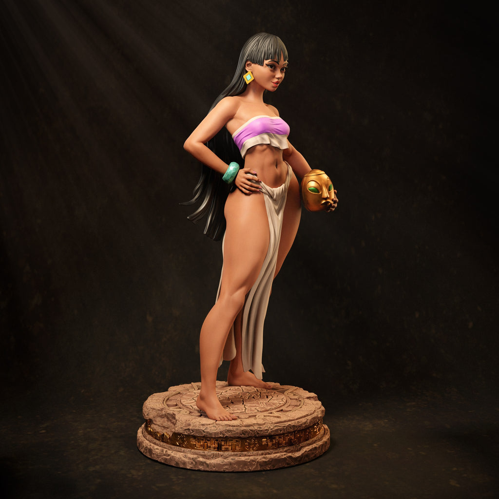 Chel The Road to El Dorado resin figure by CA 3D Studios — studio preview 4