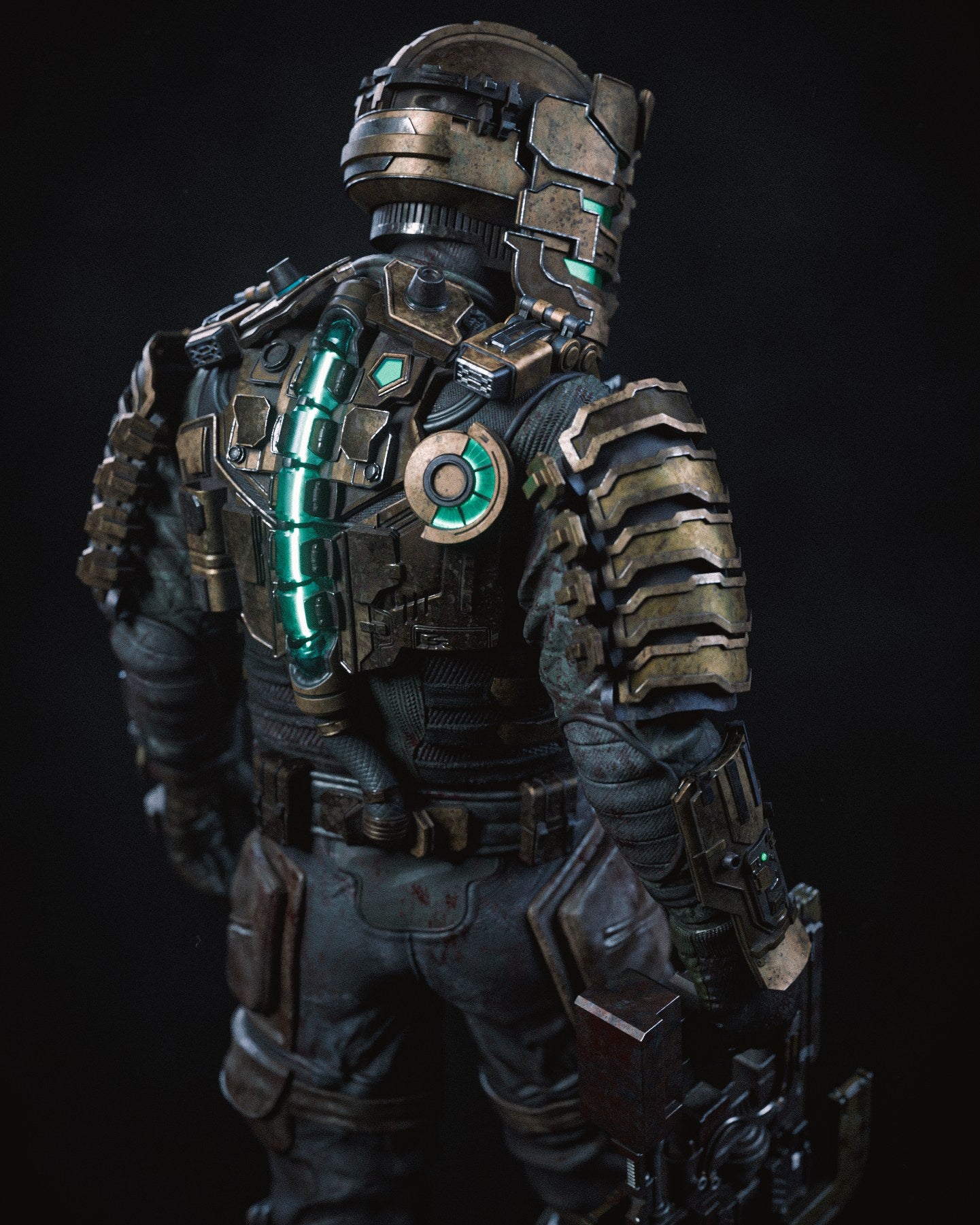 Isaac Clarke Dead Space resin figure by CA 3D Studios — studio preview 2