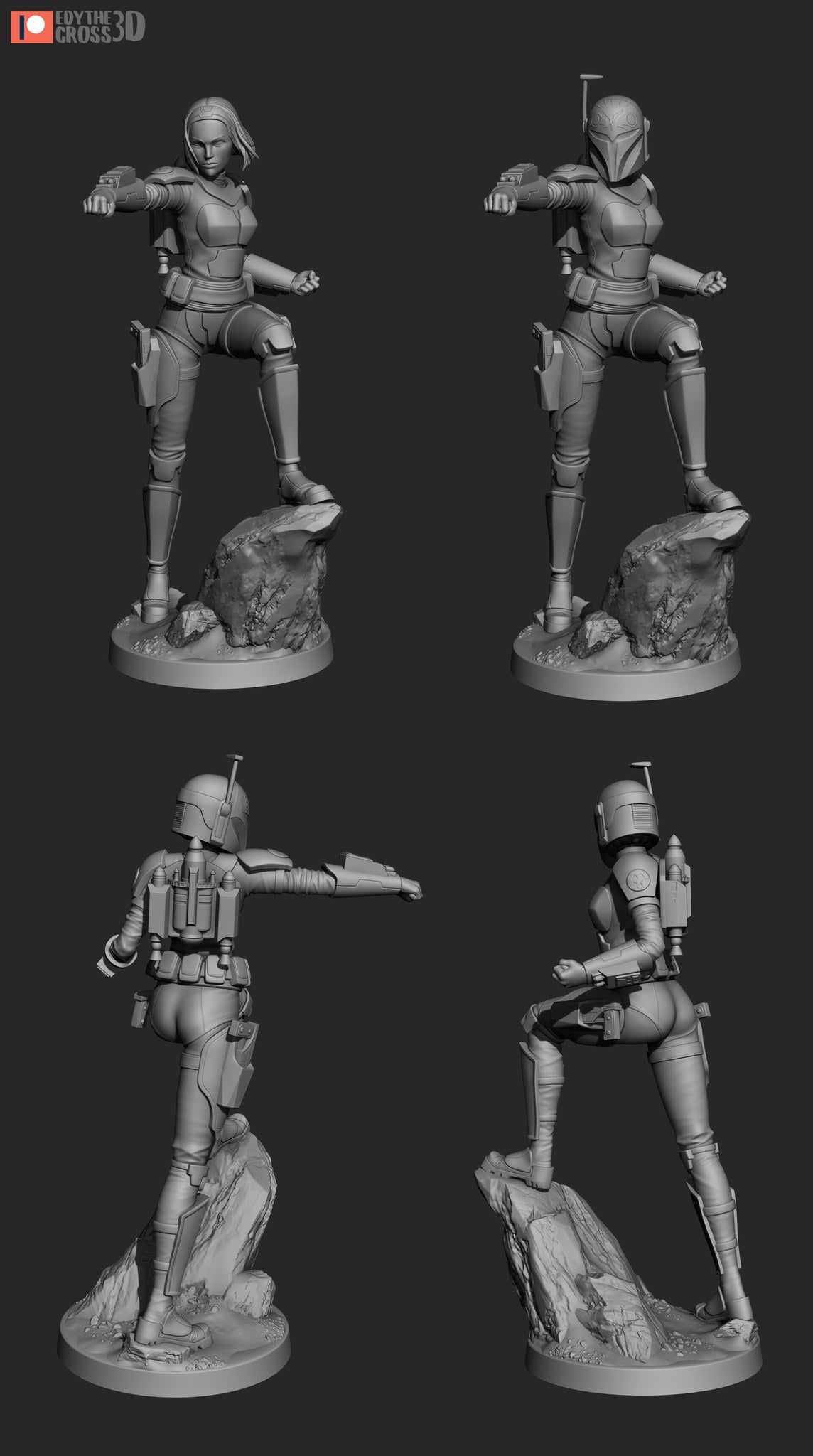 Bo Katan Kryze — studio render 3