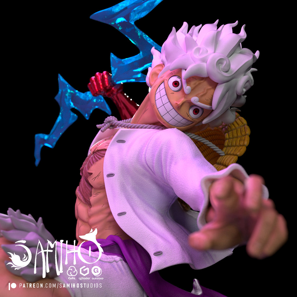 monkey d luffy one piece samiho studios nika