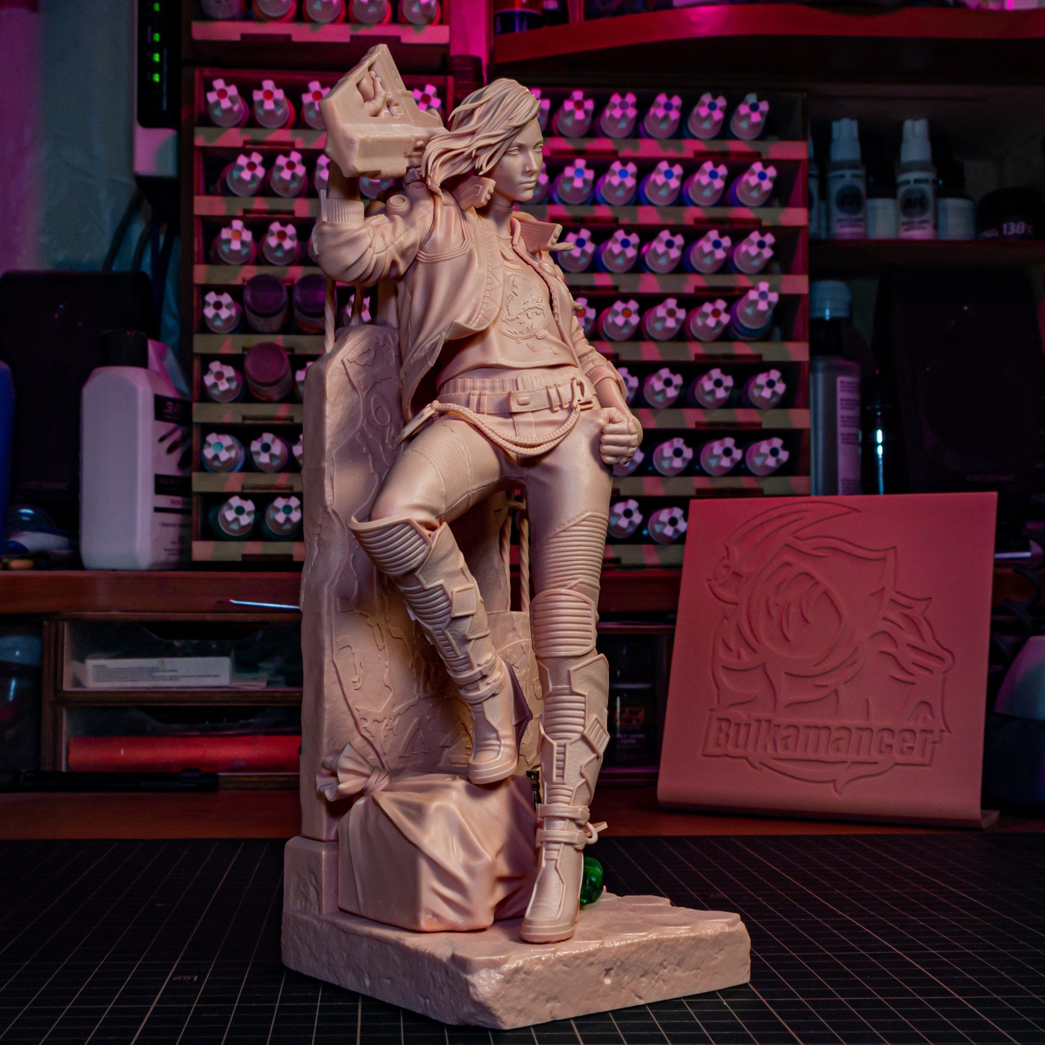 V (Valerie) (Cyberpunk 2077) resin figure by Bulkamancer — studio render 22