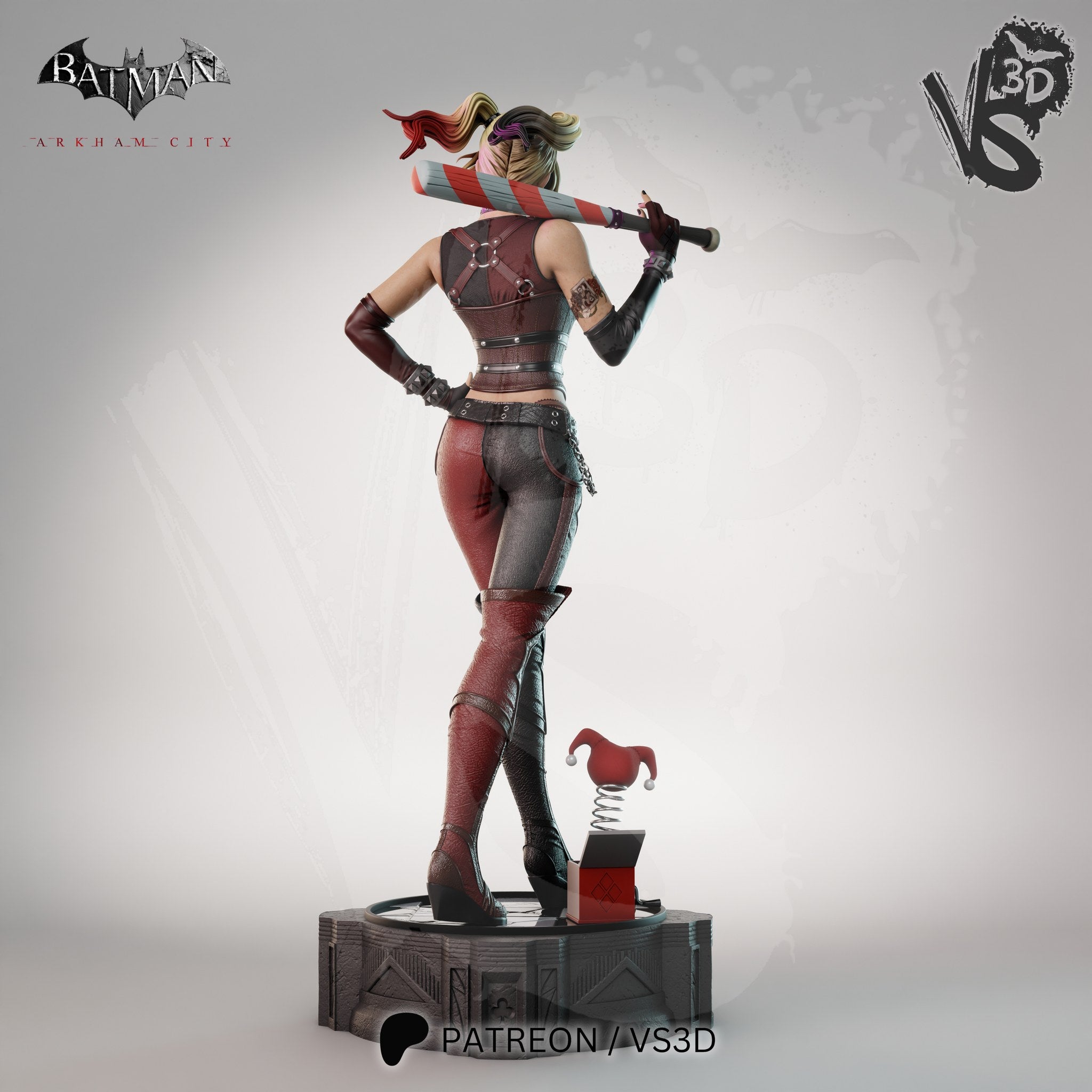 harley quinn dc vs3d arkham
