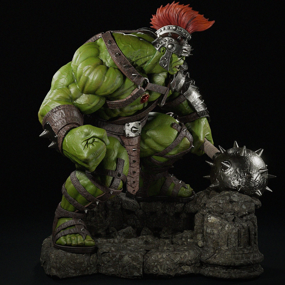 Hulk — studio render 3