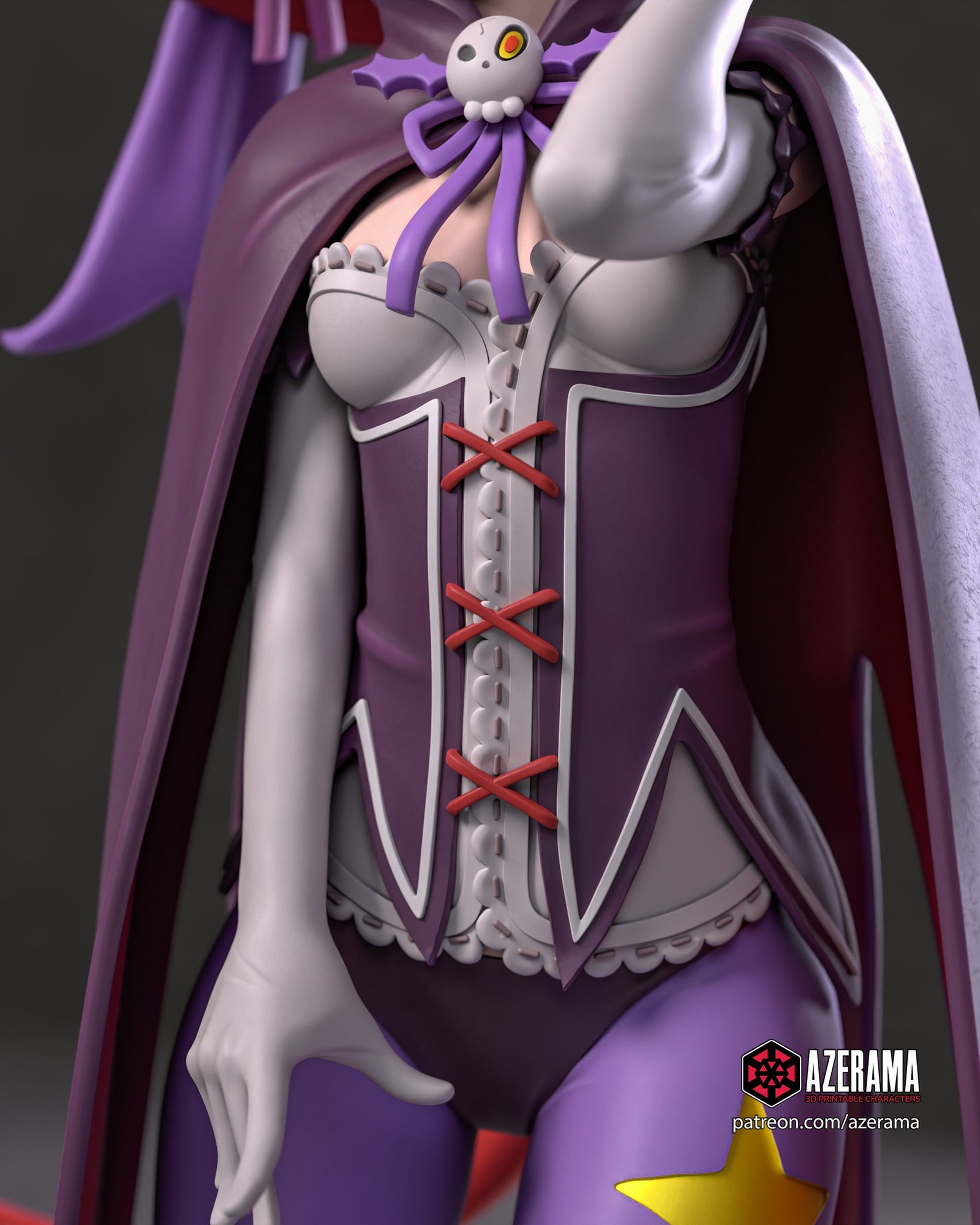 Ram (Re:Zero) resin figure by Azerama — studio render 3