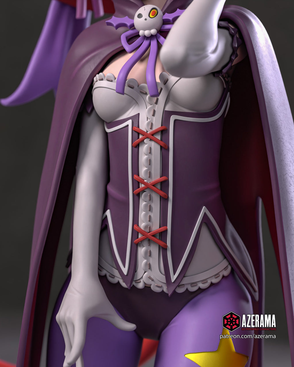 Ram (Re:Zero) resin figure by Azerama — studio render 3
