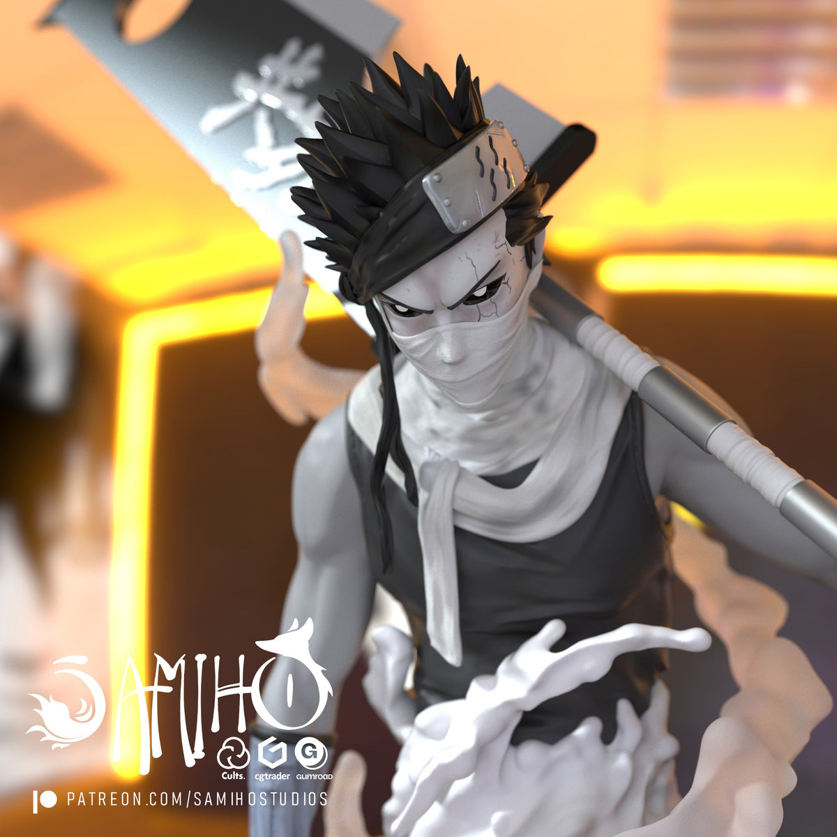 zabuza momochi naruto samiho studios of the hidden mist