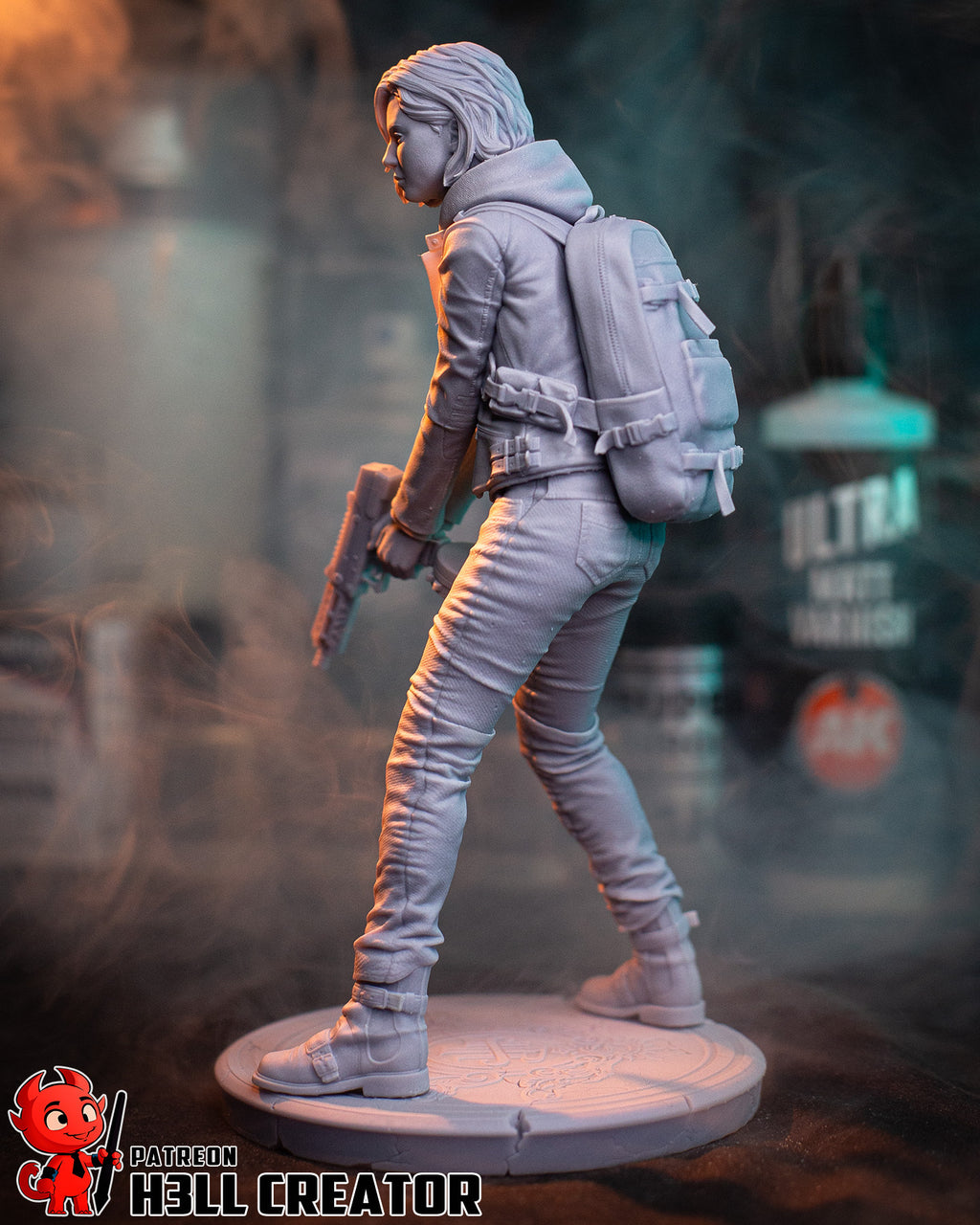 Grace Ashcroft (Resident Evil) resin figure by h3LLcreator — studio render 14
