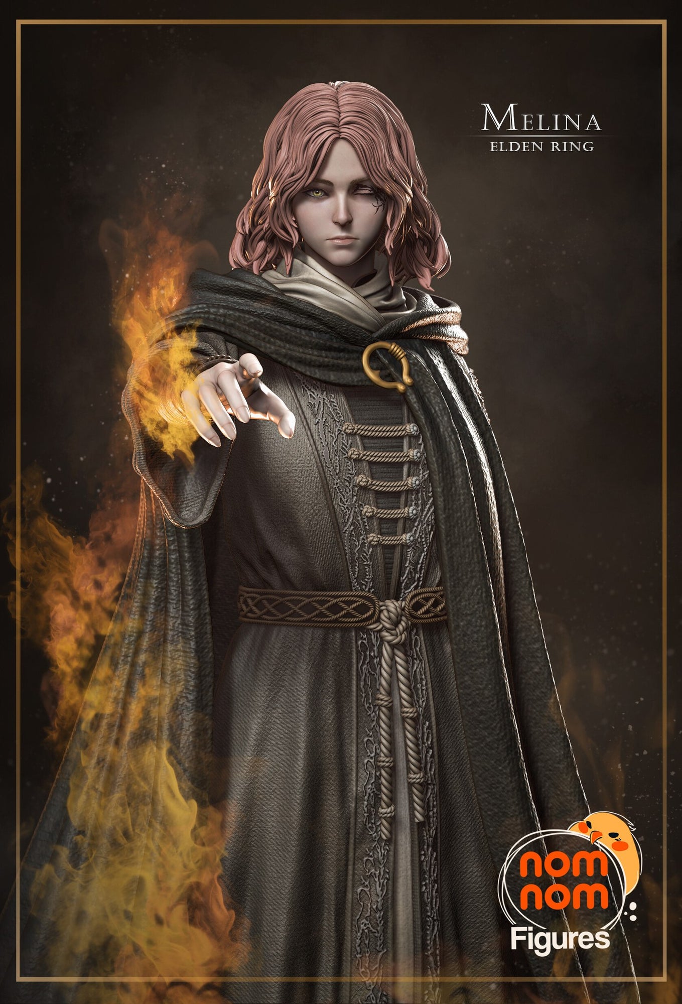 Melina Elden Ring resin figure by NomNom Figures — studio preview 1